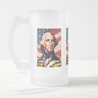 Caneca De Cerveja Vidro Jateado Washington & Co.