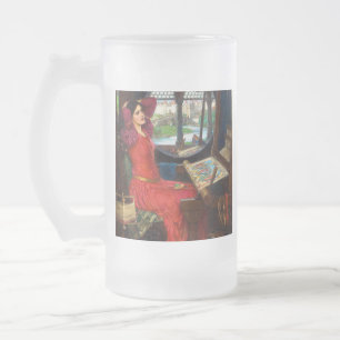Caneca De Cerveja Vidro Jateado Waterhouse Eu Estou Meio Doente de Sombras