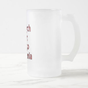 Caneca De Cerveja Vidro Jateado Wesolych Swiat Bozego Narodzenia