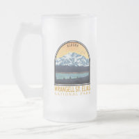 Wrangell Rua Elias National Park Vintage Emblem