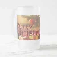 Xmas Motif, com presentes na árvore de Natal