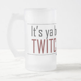 Caneca De Cerveja Vidro Jateado Ya Boi Beer Mug