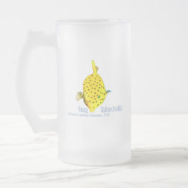 Caneca De Cerveja Vidro Jateado Young Yellow Box Fiah