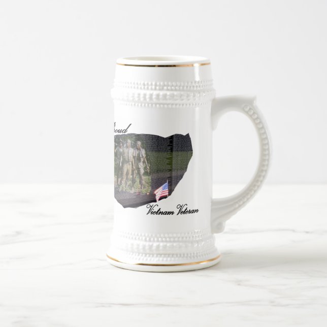 Caneca De Cerveja Vietnã Veterano (Direita)
