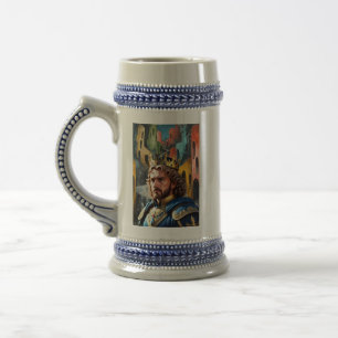 CANECA DE CERVEJA VIGIANDO SEU REINO