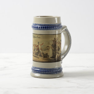 Caneca De Cerveja Vintage 1780 "A Highland Dance" de David Allan