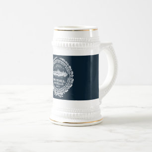 Caneca De Cerveja Vintage Boston City Seal
