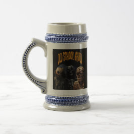 Caneca De Cerveja Vintage Old School Ghoueen Halloween