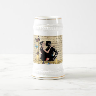 Caneca De Cerveja Vintage tango