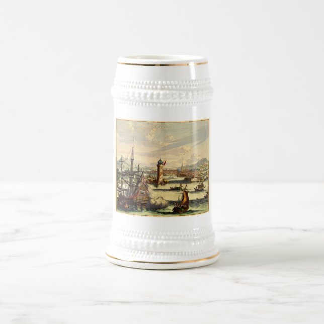 Caneca De Cerveja VOC Amsterdão Le Habana 1770 (Centro)