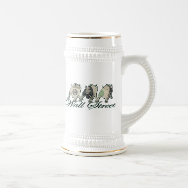 Caneca De Cerveja Wall Street/Money (Direita)