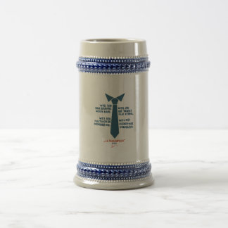 Caneca De Cerveja Weil ich eine saubere Weste habe - Loriot Nudel