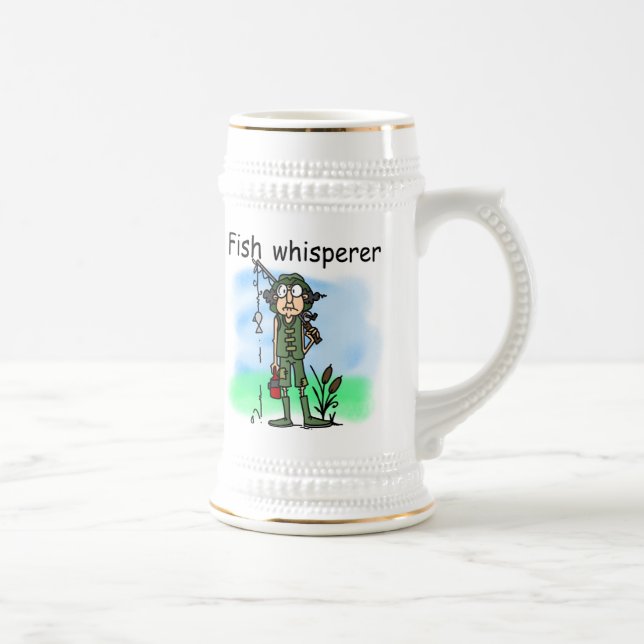 Caneca De Cerveja Whisperer dos peixes (Direita)