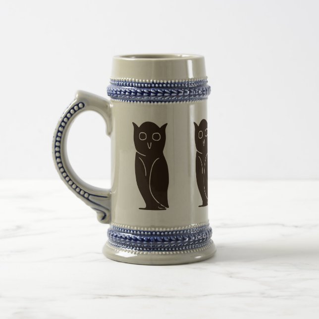 Caneca De Cerveja Wise Old Owl, Wise Owl (Esquerda)