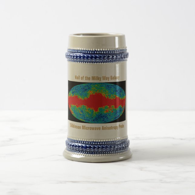 Caneca De Cerveja WMAP, Vale da Galáxia da Via Láctea Sobre o Univer (Centro)