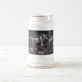 Caneca De Cerveja Wolf Pack