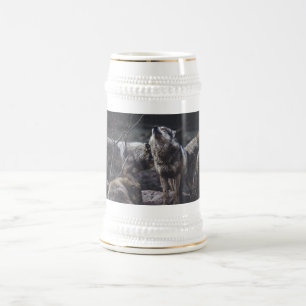 Caneca De Cerveja Wolf Pack