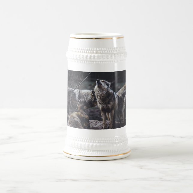 Caneca De Cerveja Wolf Pack (Centro)