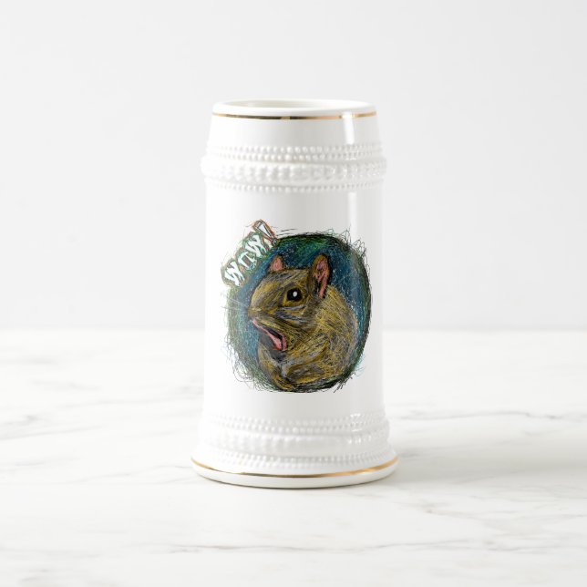 CANECA DE CERVEJA "WOW" ESQUILO (Centro)
