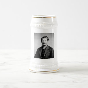 Caneca De Cerveja Wyatt Earp: Oficial, Pistoleiro, Dono de Saloon