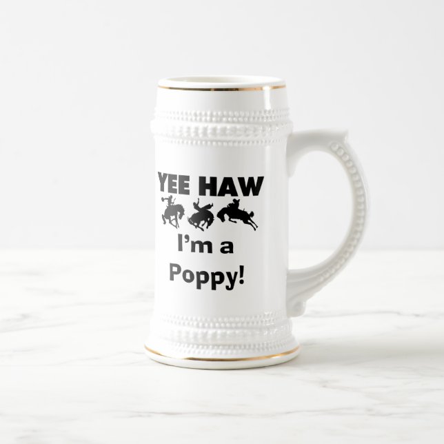 Caneca De Cerveja Yee Haw, sou uma camiseta e presentes (Direita)