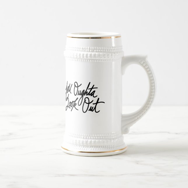 Caneca De Cerveja YOLO pelo amor mim (Direita)