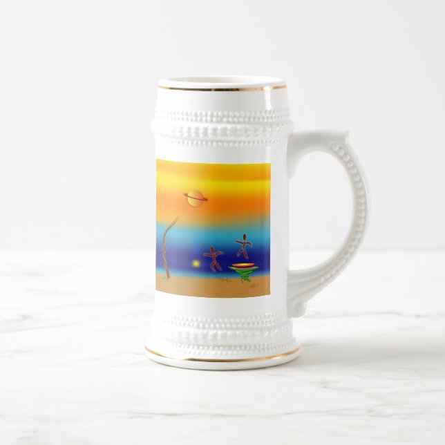 Caneca De Cerveja Zinglees ~ Chegada (Direita)