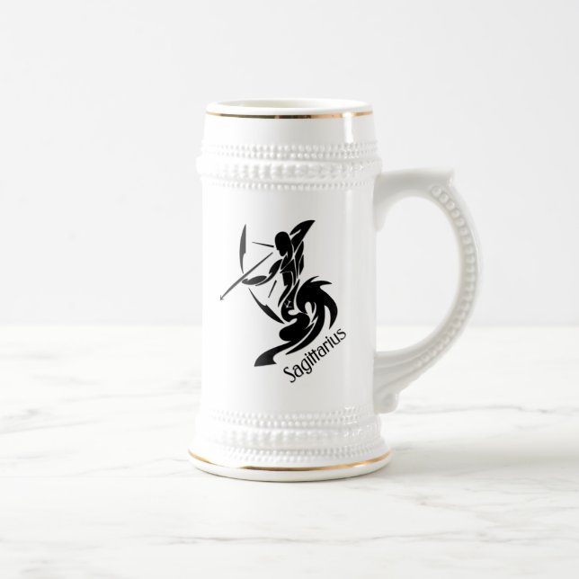 Caneca De Cerveja Zodiac Sagittarius (Direita)
