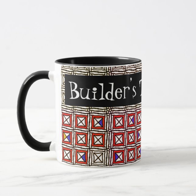 Caneca de chá do construtor (Esquerda)