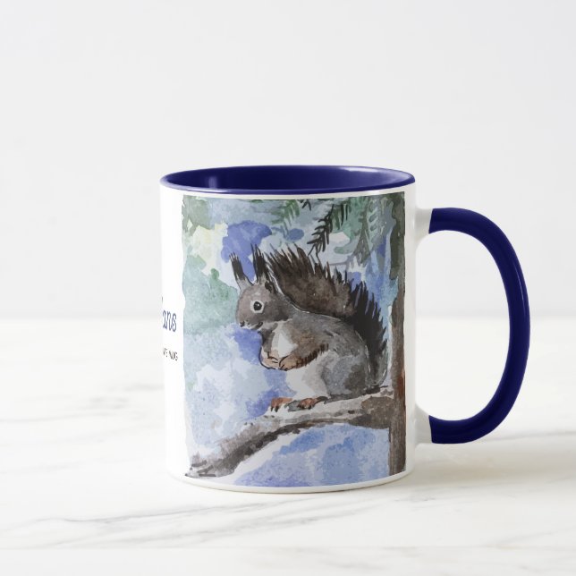 Caneca de chocolate quente de esquilo (Direita)