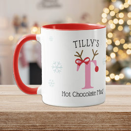 Caneca de Chocolate Quente Personalizada de Rena p