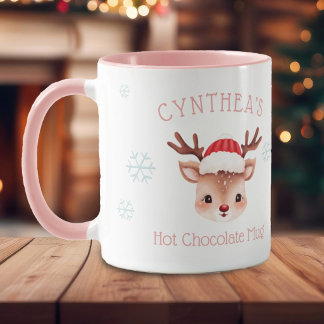 Caneca de Chocolate Quente Personalizada Rena para