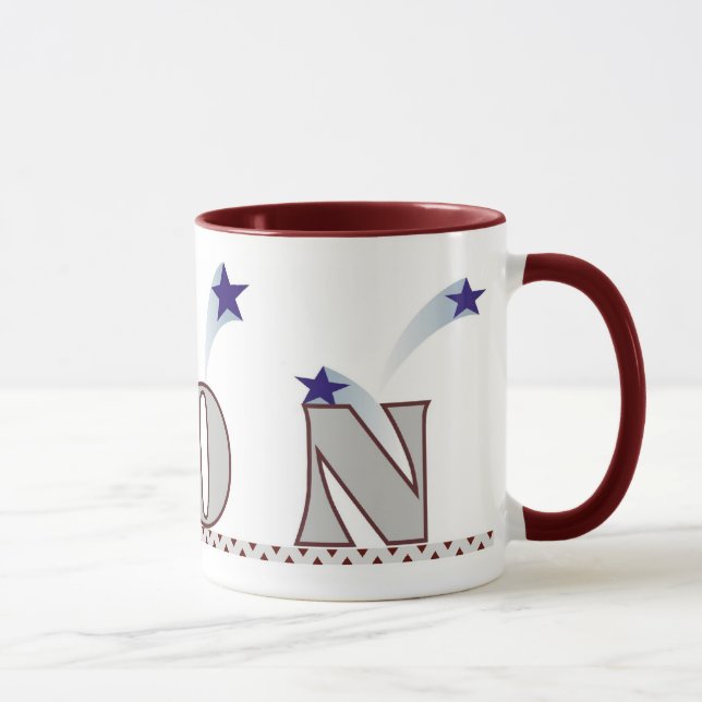 caneca de cinco estrelas de Son© (Direita)