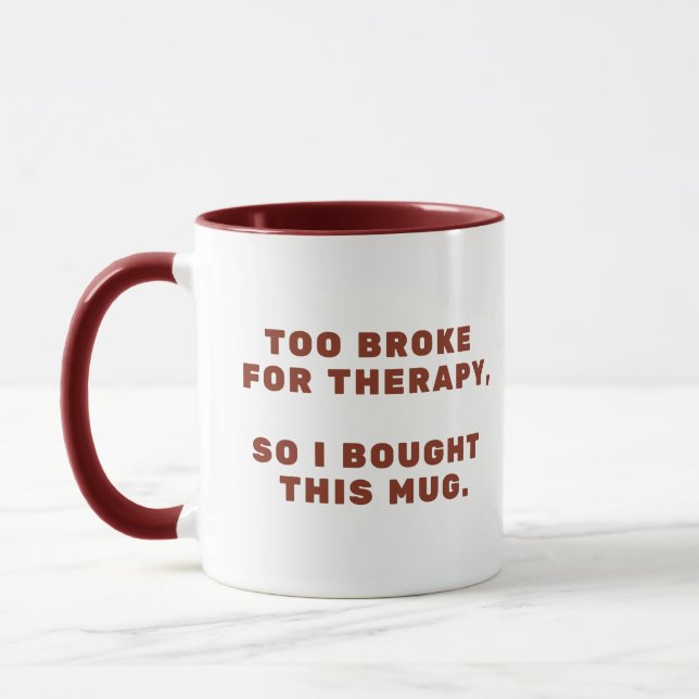 caneca de citação relativa para caneca engraçada d (Esquerda)