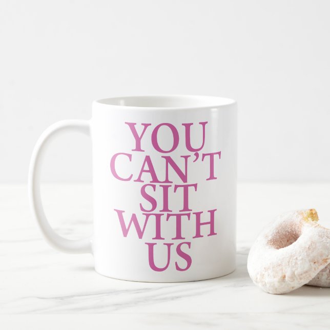 CANECA DE CITAÇÕES DOS E.U. DAS MENINAS DO MEIO (Com Donut)
