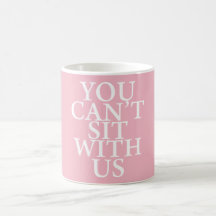 CANECA DE CITAÇÕES DOS E.U. DAS MENINAS DO MEIO