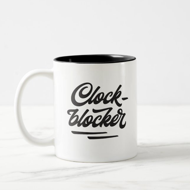Caneca de Clockblocker (Esquerda)