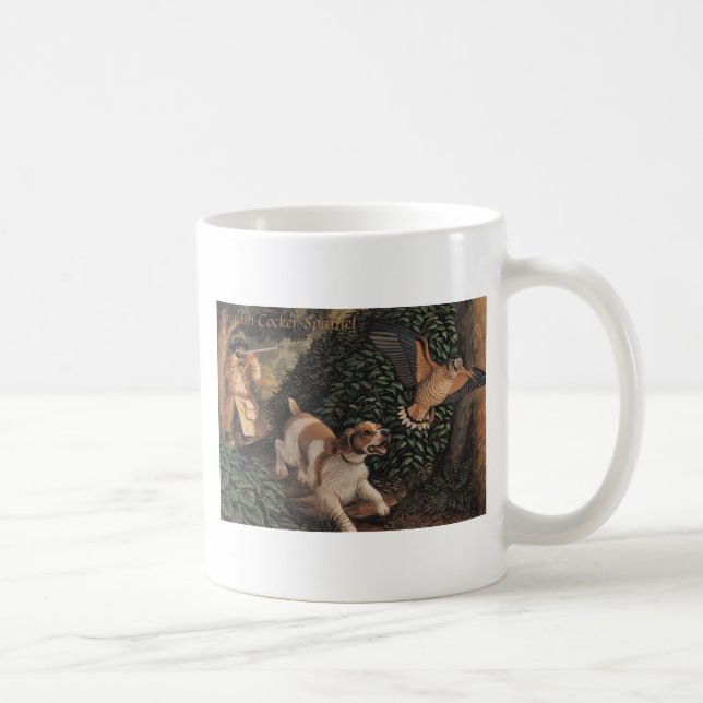 Caneca de cocker spaniel do inglês (Direita)