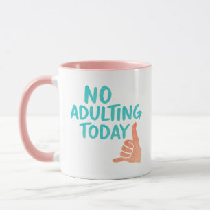 Caneca de Combinação de Mensagem Divertida e Relax