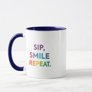 Caneca de Combo 'Beba, Sorria, Repita' - Caneca 33