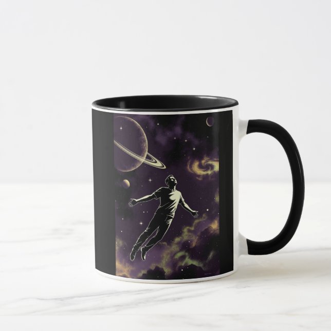 caneca de combo da mão esquerda Flying For Photons (Direita)