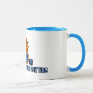 caneca de confecção de malhas de assento
