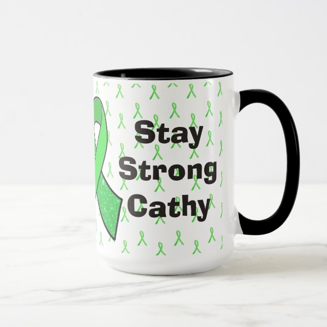 Caneca de conscientização sobre a doença de Lyme p (Direita)