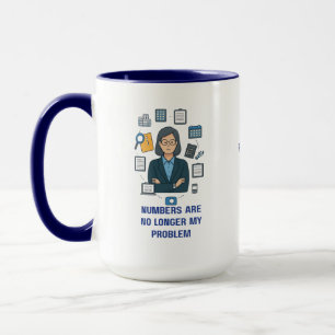 Caneca de Contador Aposentado – Presente Divertido