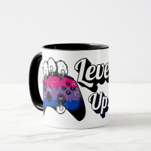 Caneca de Controle Bissexual Orgulho Nível Superio