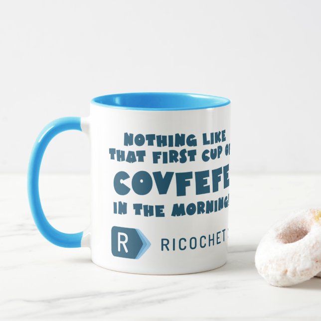 Caneca de Covfefe (Com Donut)