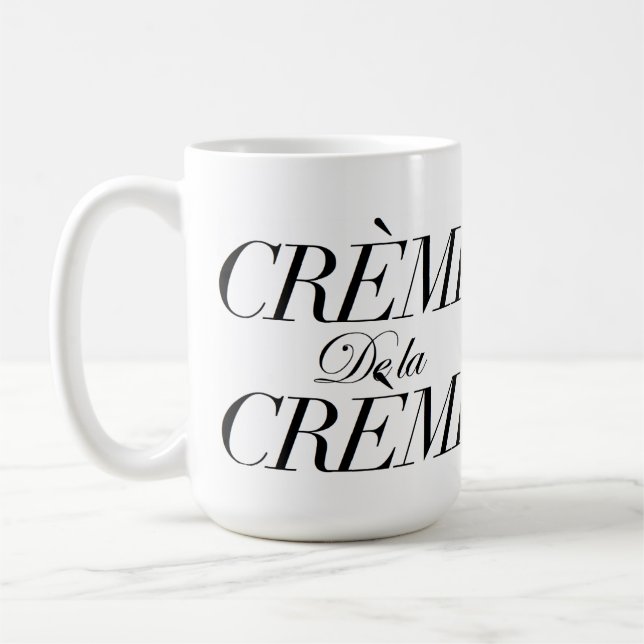 Caneca de Creme de la Creme Enorme (Esquerda)