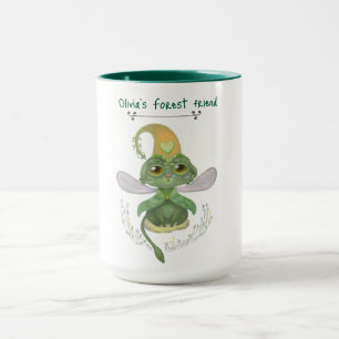 Caneca de criança de animais fofos da floresta