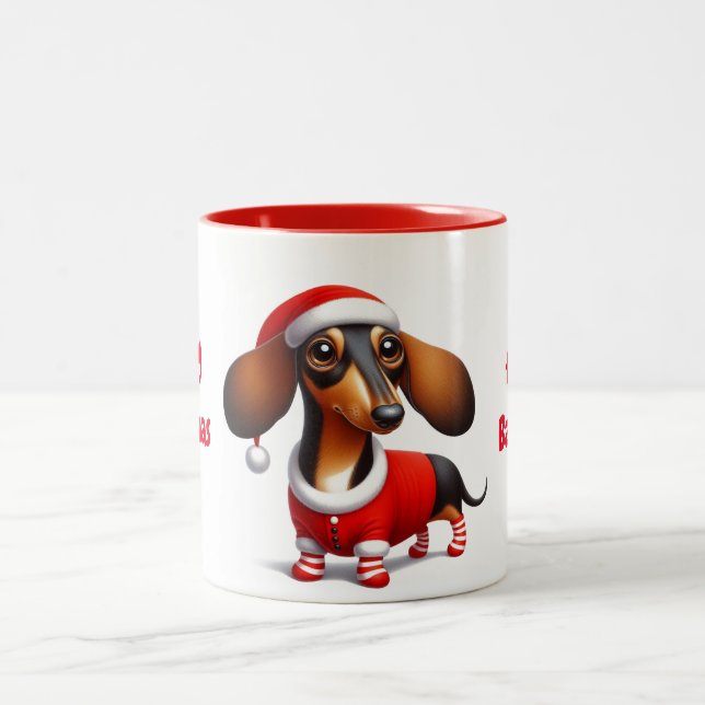 Caneca de DACHSHUND (Centro)