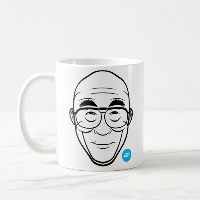 Caneca de Dalai Lama (Esquerda)